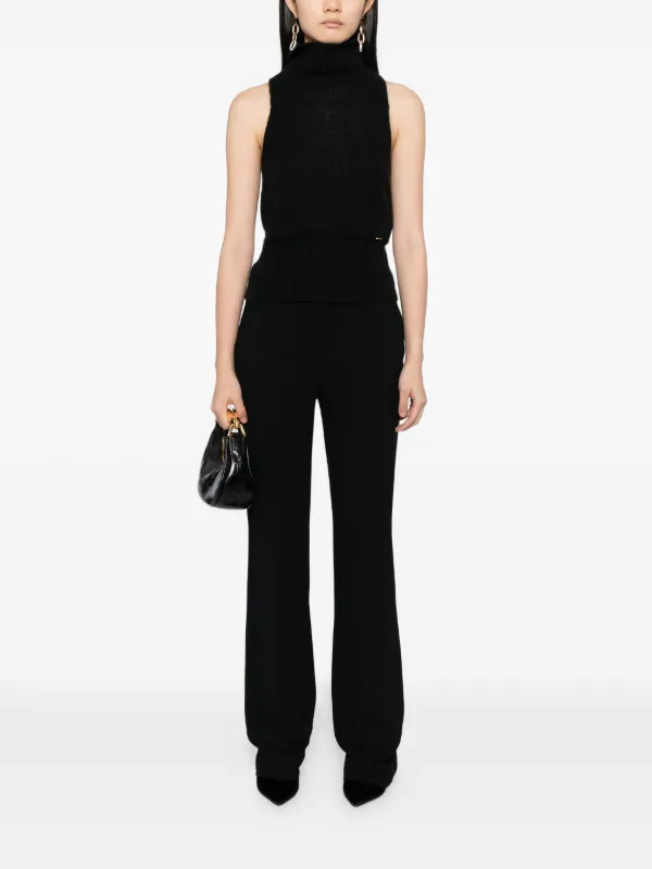 logo-plaque vest | Farfetch Global