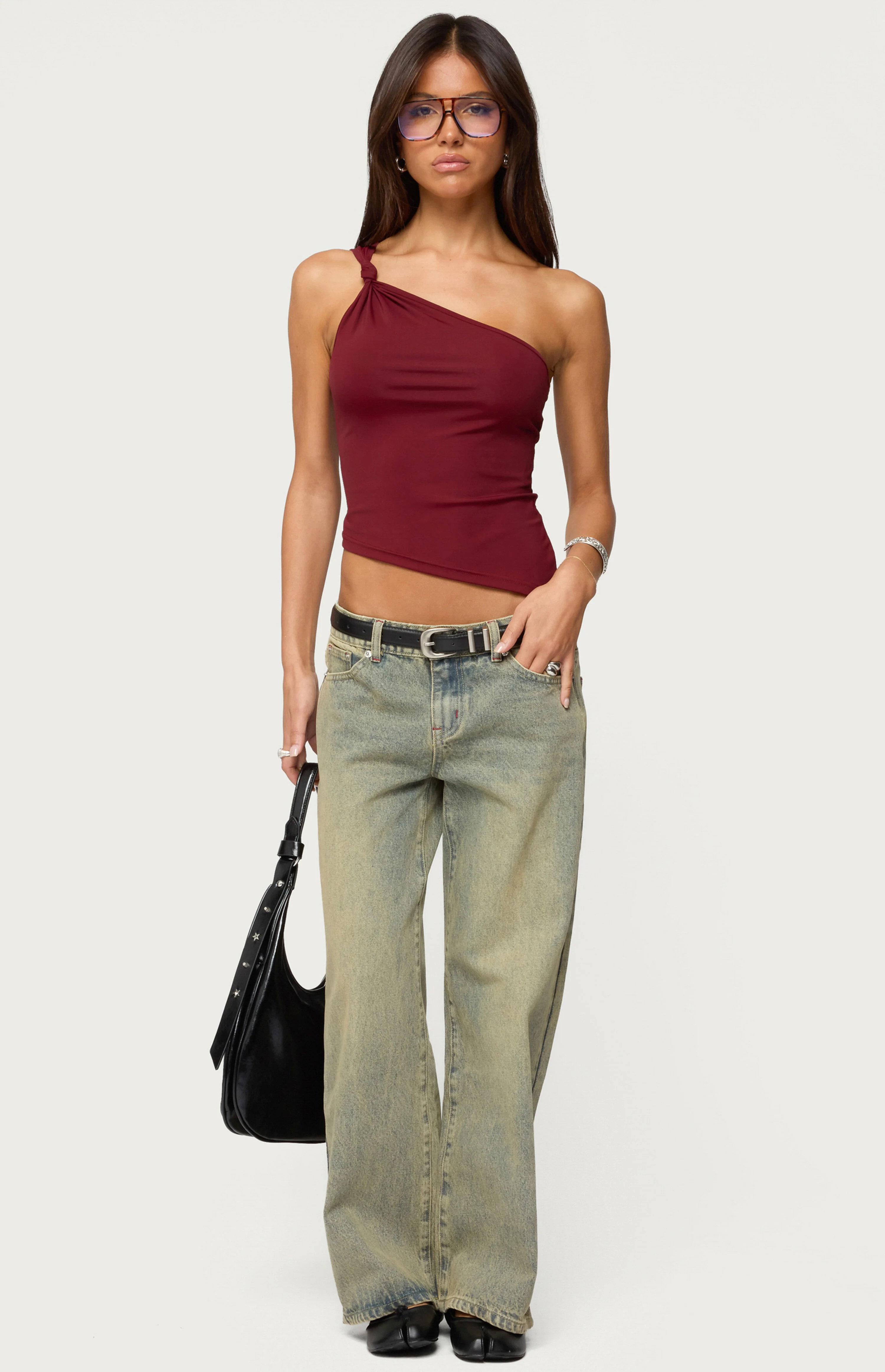 Edikted Petite Ace Relaxed Jeans | PacSun