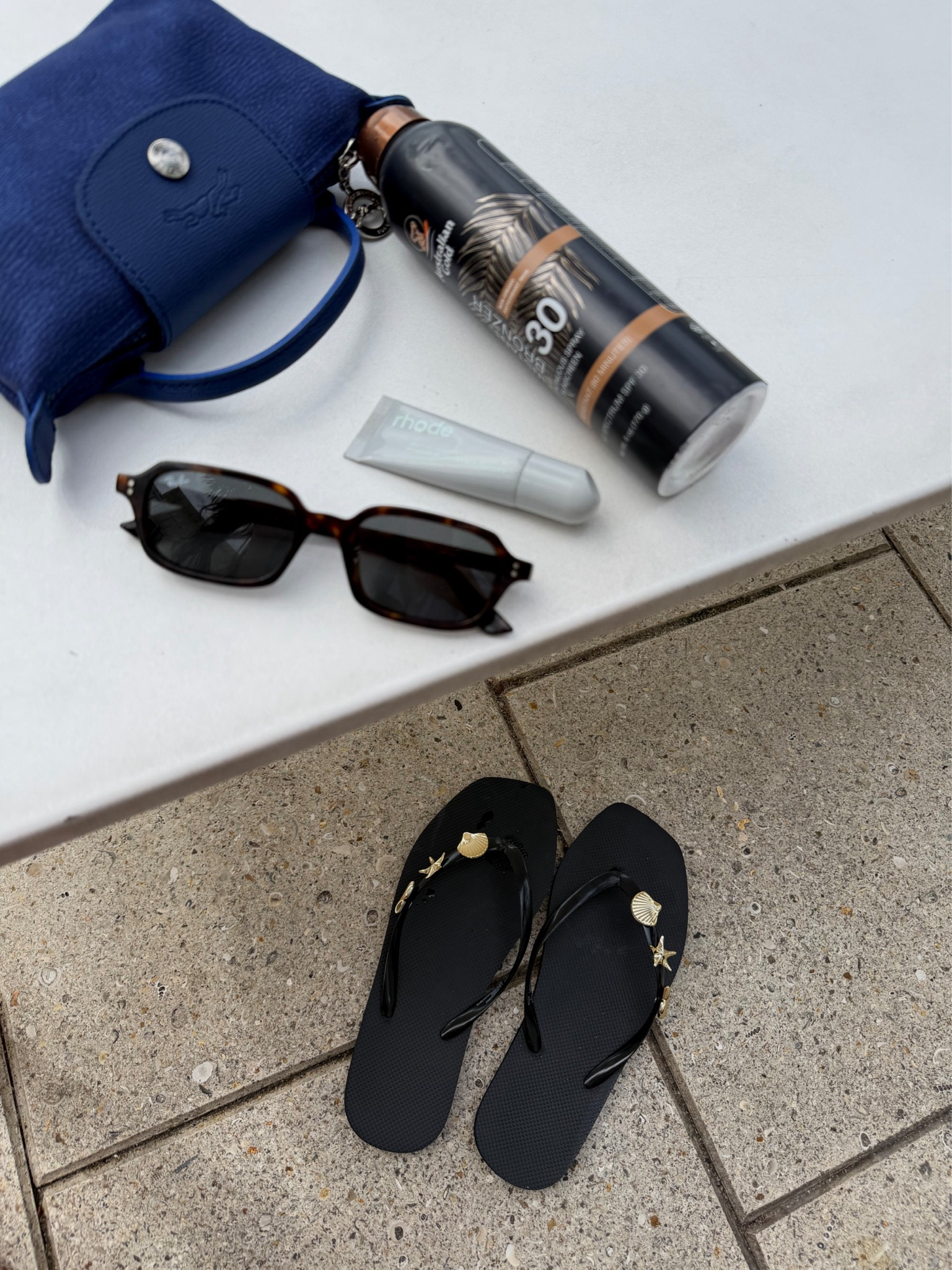 Travel necessities, obsessed with they target flip flops 

Flip flops 
Target shoes
Target 
Summer style 

#LTKTravel #LTKootd #LTKSwim