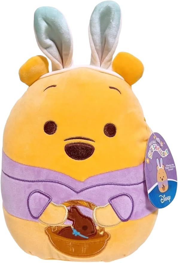 Squishmallows 2024 Easter Disney and Sanrio Squad Plush Toy (8" Easter Winnie The Pooh) | Amazon (US)