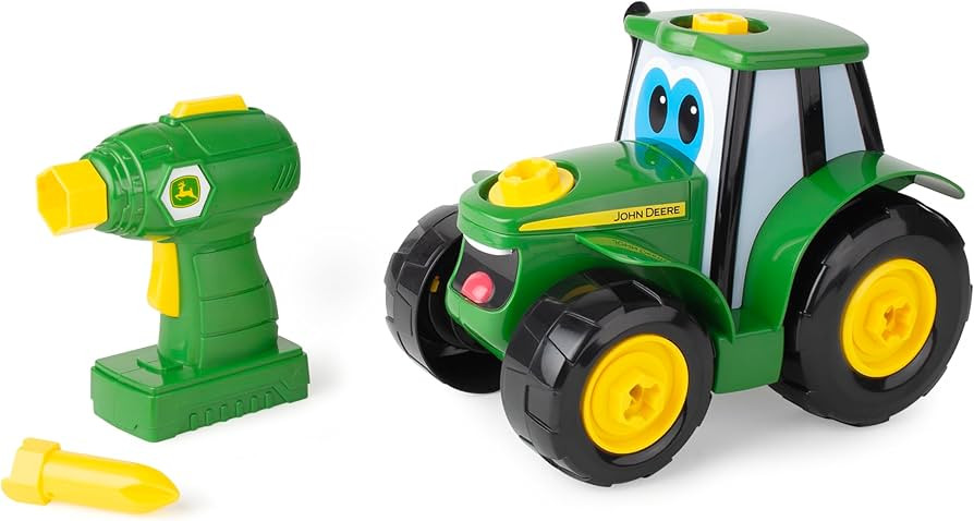 John Deere Tractor Toy and Toy Drill - Toddler STEM Take Apart Toys with 16 Individual Pieces and... | Amazon (US)