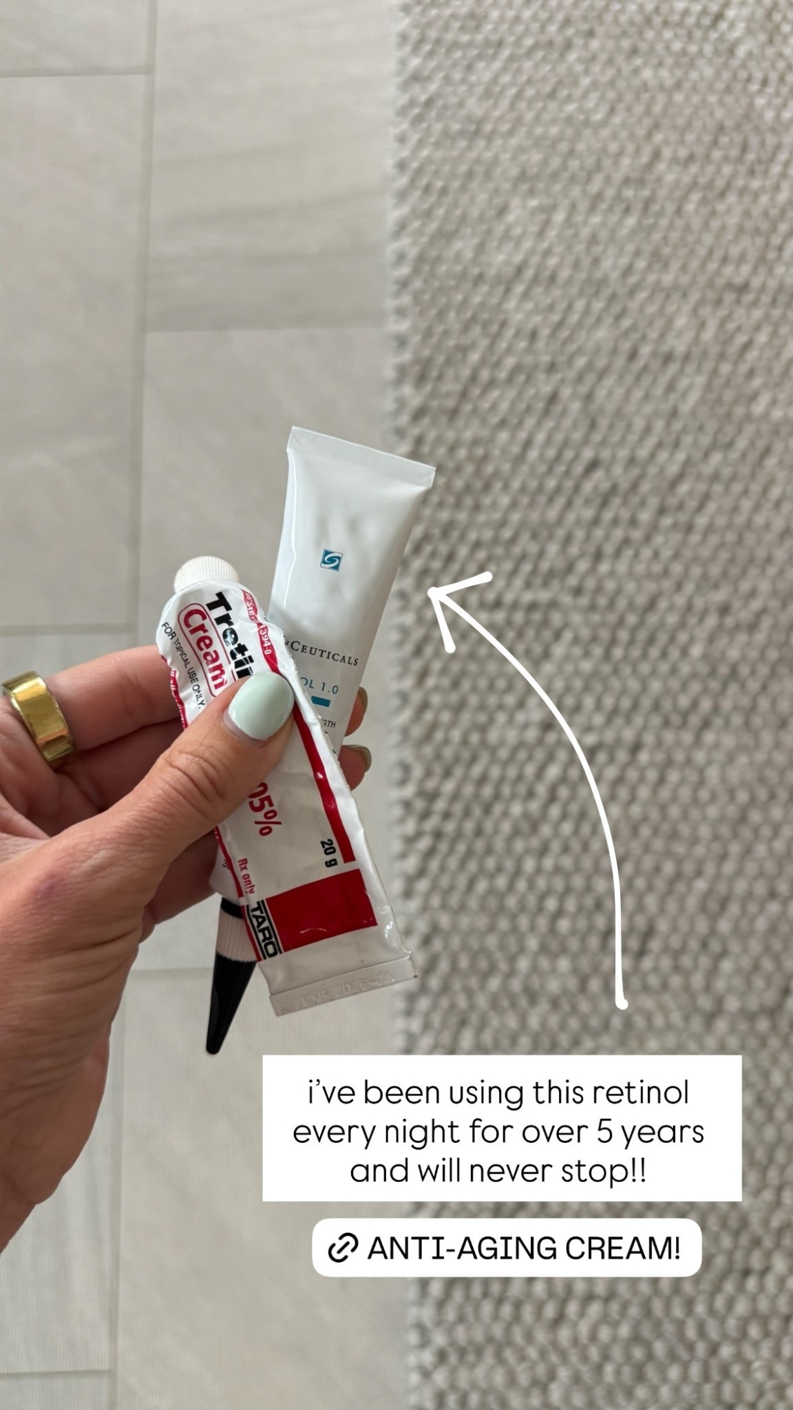 i’ve been using this retinol every night for over 5 years and will never stop!!