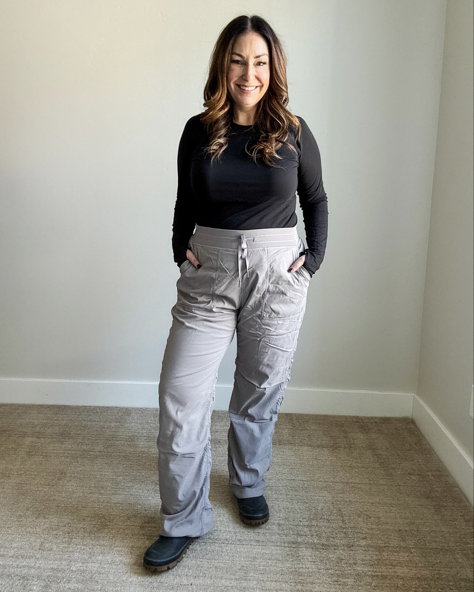 Winter Snow Outfit from Amazon | Wearing Top, L and Pants, XL but slightly large and fleece lined.  Bogg boots tts. 

 

#LTKSeasonal #LTKActive #LTKMidsize