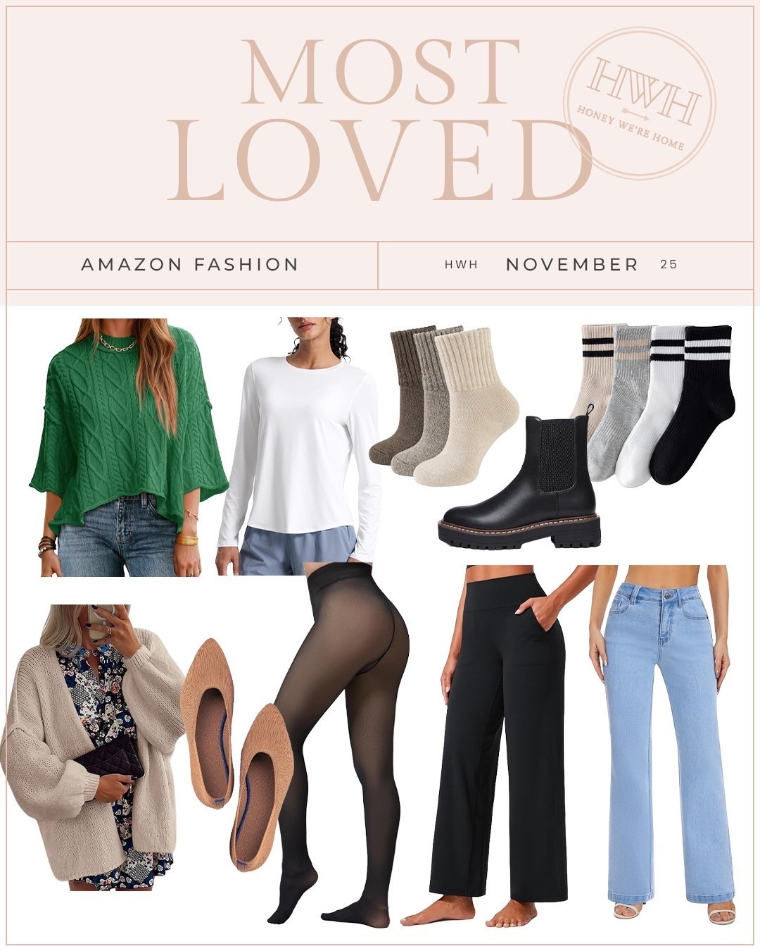 November Most Loved Amazon Fashion

Here are your top Amazon picks for November! 

#LTKOver40 #LTKFindsUnder50 #LTKFindsUnder100