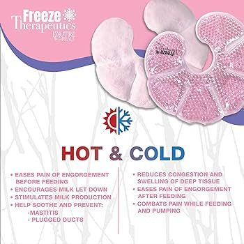 USA Merchant | Hot/Cold Plush Breast Gel Bead Packs by L'AUTRE PEAU Set of 2 Relief for Breastfee... | Amazon (US)