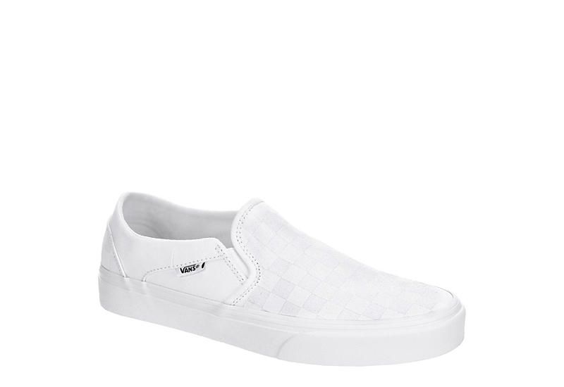 Vans Womens Asher Slip On Sneaker - White | Rack Room Shoes