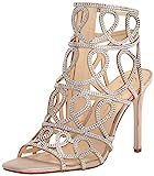 Jessica Simpson Opalite Women's Rhinestone Stiletto Heels Beige Size 8.5 | Amazon (US)