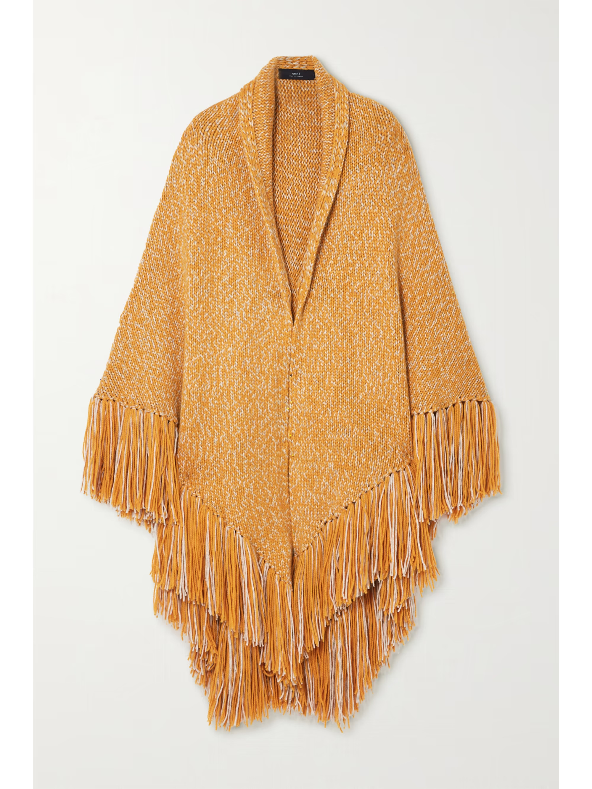 Fringed cashmere wrap | NET-A-PORTER (US)