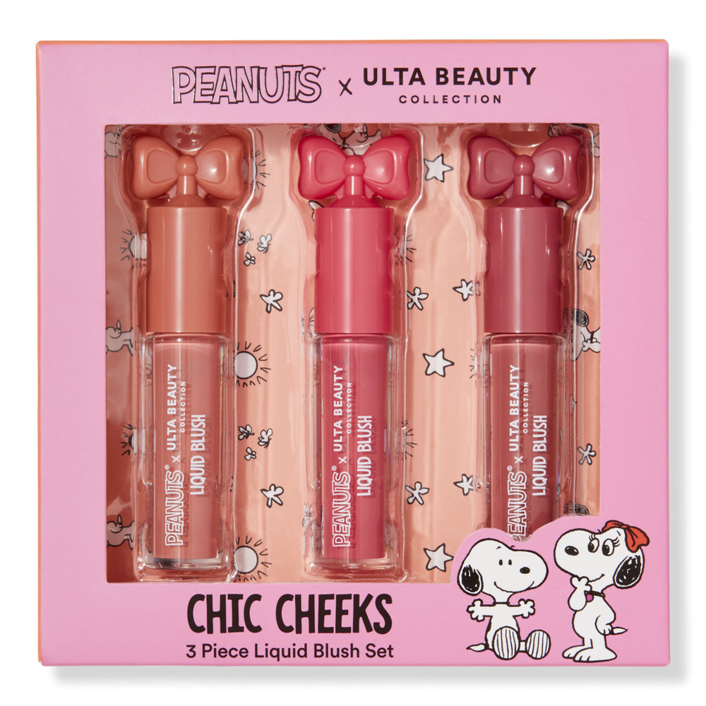 ULTA Beauty Collection Peanuts x UBC Chic Cheeks Liquid Blush Set | Ulta