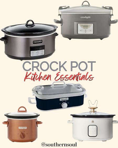Discover top-rated crock pots, perfect for  slow-cooked recipes. Explore programmable features and versatile sizes for effortless cooking!

#LTKFindsUnder100 #LTKHome