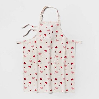 Cotton Scattered Hearts Apron - Threshold™ | Target