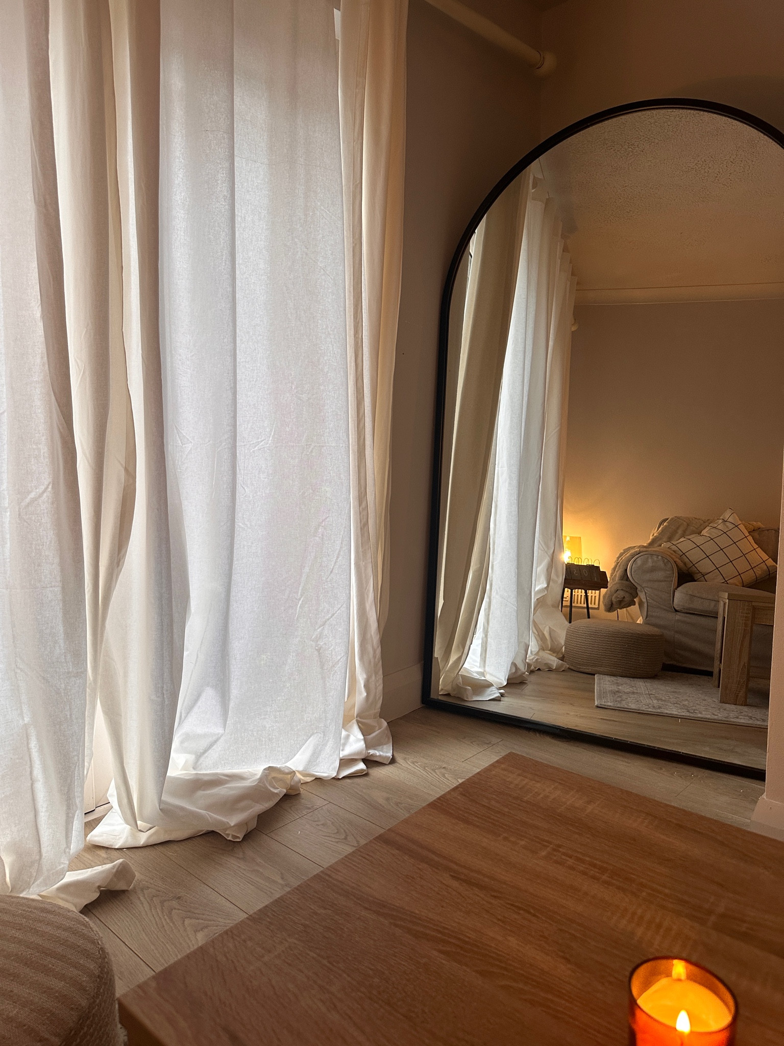 The modern arched full-length mirror is an essential element in home decoration. From a distance, it looks like a door or a window, making it more artistic and highlighting the beauty of the body mirror....

#LTKsummer #LTKireland #LTKeurope