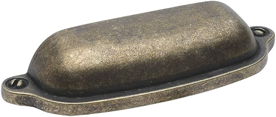HARPOON 10 Pack Cup Handle Pull Antique Brass 3 Inch(76mm) Drawer pulls Kitchen Cabinet Hardware ... | Amazon (US)