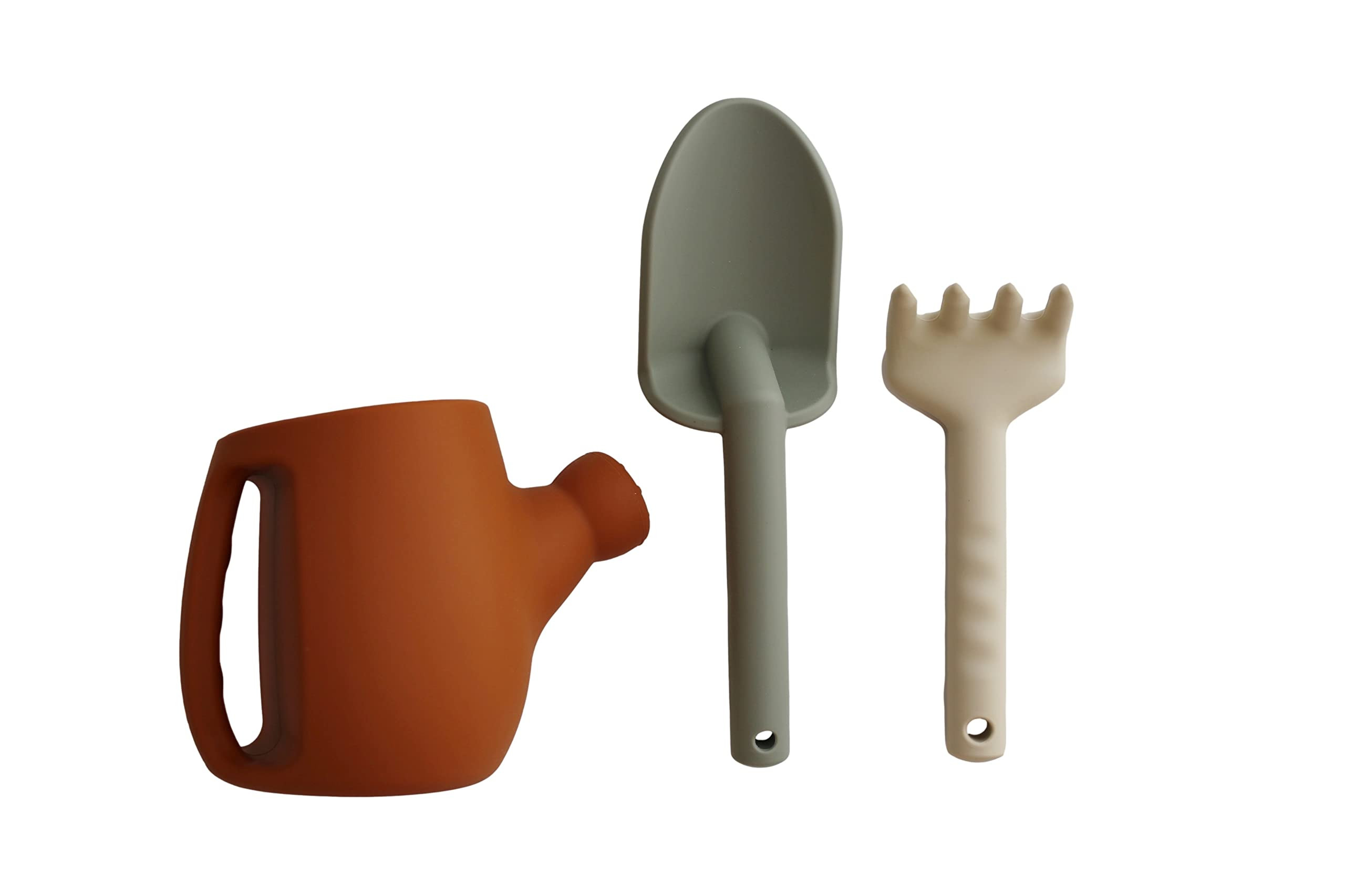 Marlowe & Co Silicone Gardening Set, Garden Tools and Beach Toys for Children (Terracotta) | Amazon (US)
