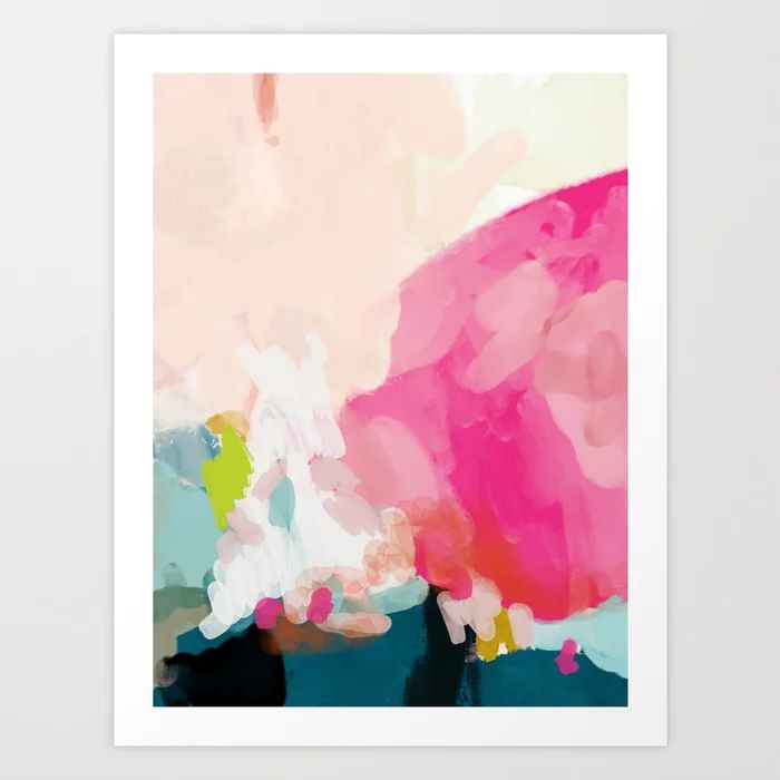 pink sky Art Print | Society6