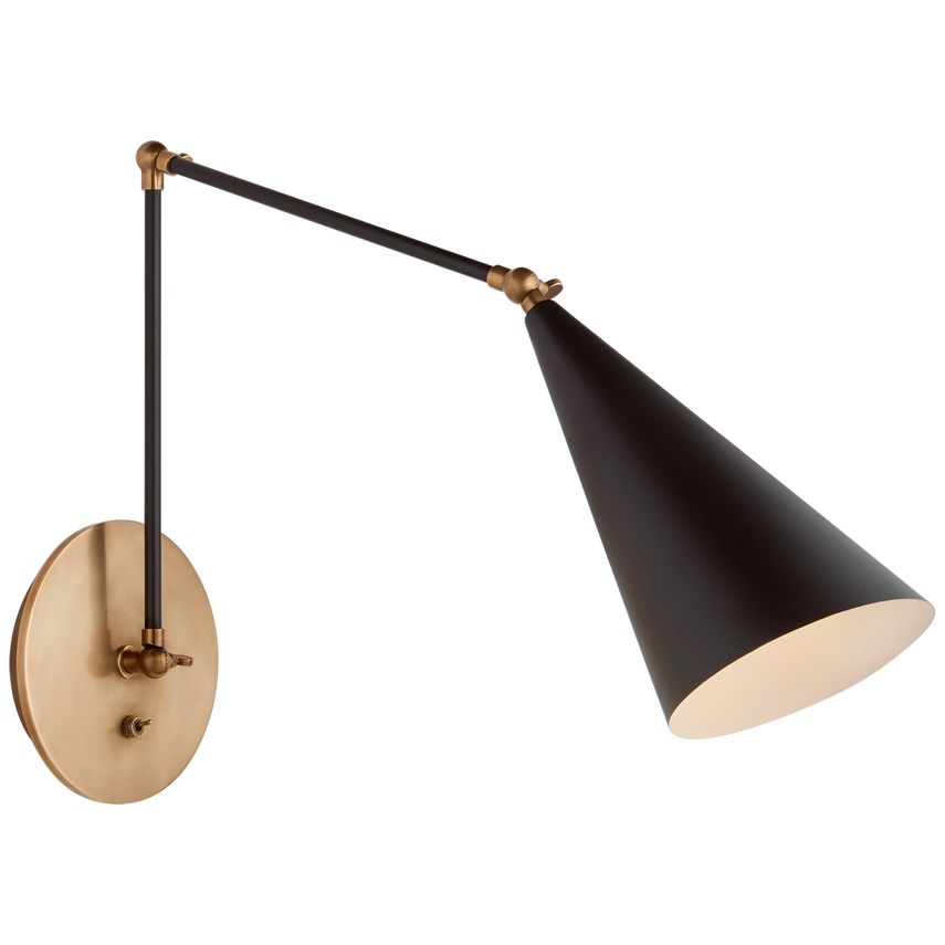 Clemente Double Arm Library Sconce | Visual Comfort