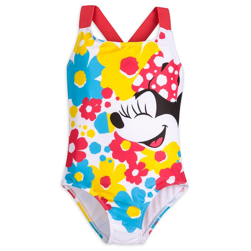 Minnie Mouse Red Swimsuit for Girls | Disney Store