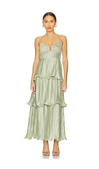 ASTR the Label Lupin Dress in Sage. - size M (also in L, S, XS) | Revolve Clothing (Global)