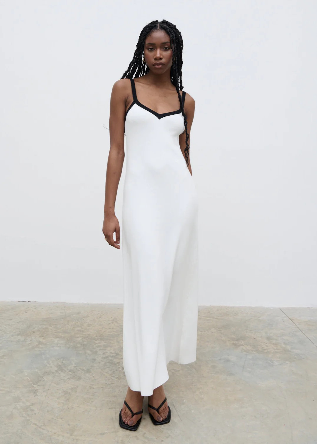 Cheryl Contrast Knit Dress | Pretty Lavish (UK)