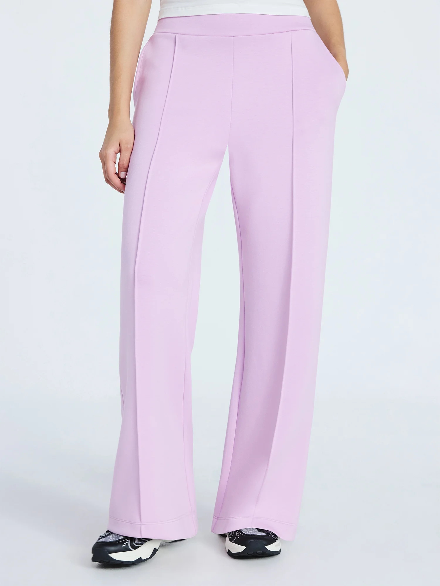 Scoop Women's and Women's Plus New Scubaknit Seamed Sweatpants, Regular and Short Lengths, Sizes ... | Walmart (US)