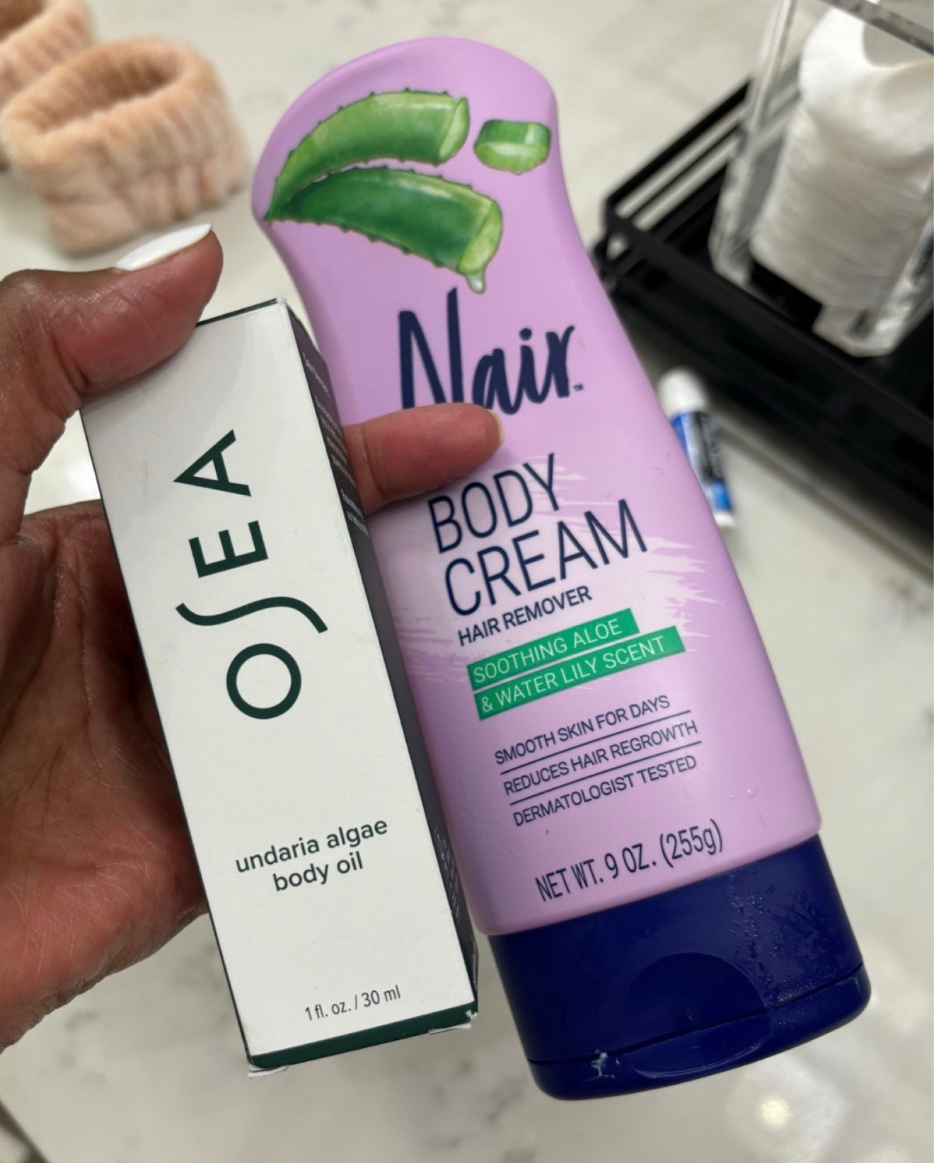 I think I will forever and always be a Nair girl. Haven’t quite worked up to letting someone else wax my body. Am I the only one that thinks that’s weird?