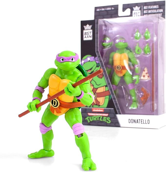 Loyal Subjects - BST AXN Teenage Mutant Ninja Turtles Donatello 5 Action Figure (Net) | Amazon (US)