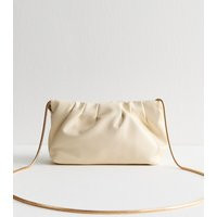 Cream Faux Leather Crossbody Bag New Look | New Look (UK)