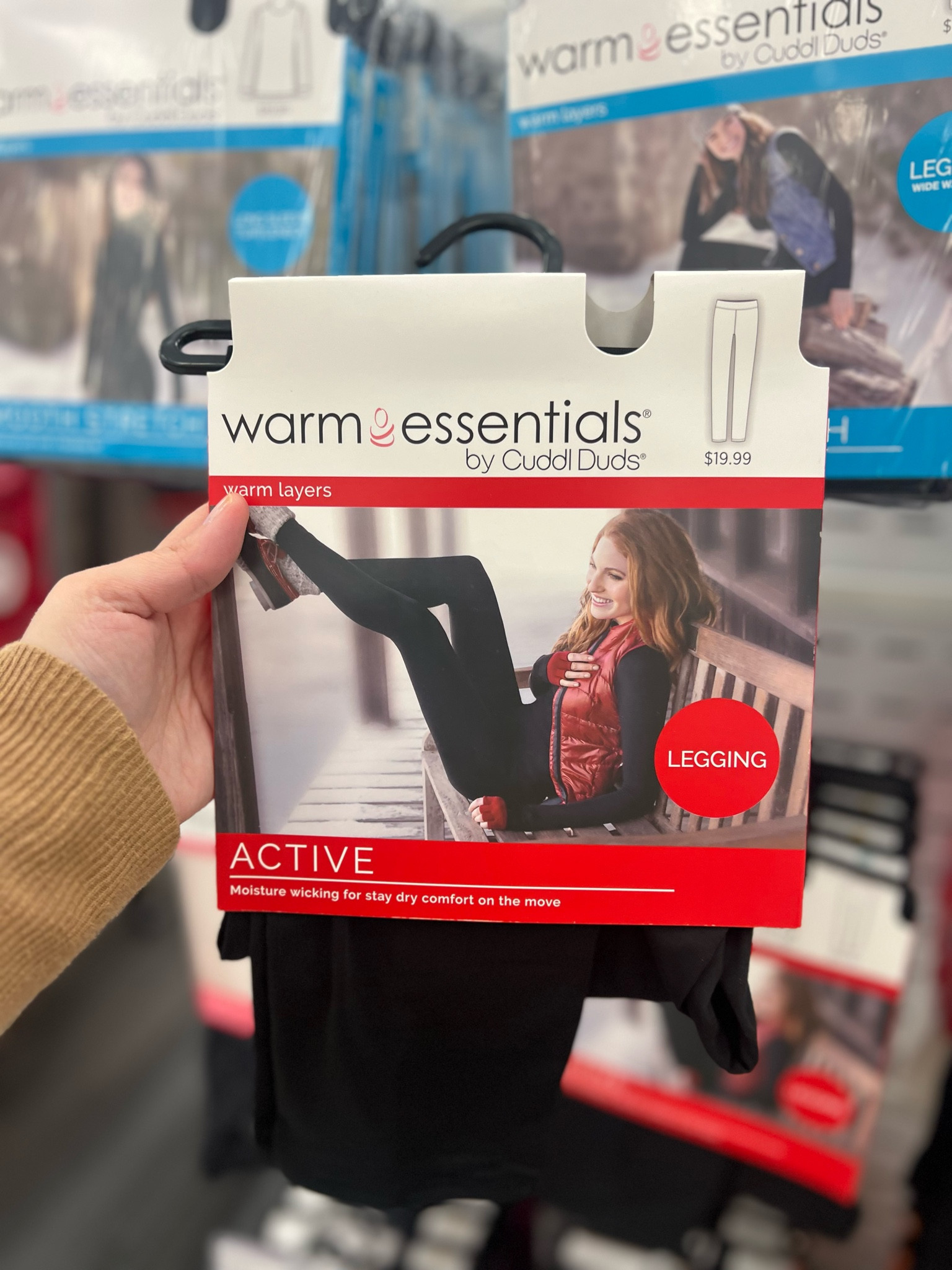 Warm Essentials by Cuddl Duds Women's Textured Fleece Thermal Leggings - Black

#LTKMidsize #LTKSeasonal #LTKStyleTip