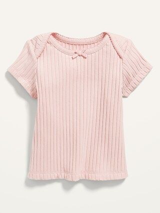Short-Sleeve Rib-Knit Top for Baby | Old Navy (US)