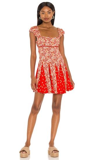 Ponderosa Mini Dress in Strawberry | Revolve Clothing (Global)