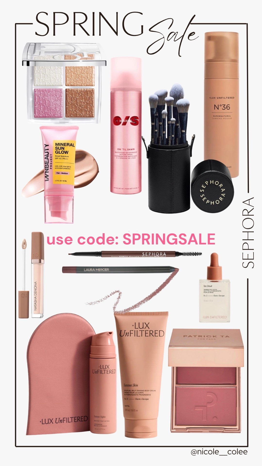 The sale I wait for every year is LIVE 💄✨

Sephora Spring Savings is officially here and yes… I stocked this with all my go-to favorites (and a few things I’m grabbing myself 😉)

From glowy skin to everyday makeup staples—this is the time to restock and try what’s been sitting in your cart 💅

Use code SPRINGSALE to save on everything 💋

#LTKSaleAlert #LTKselfcare #LTKBeauty