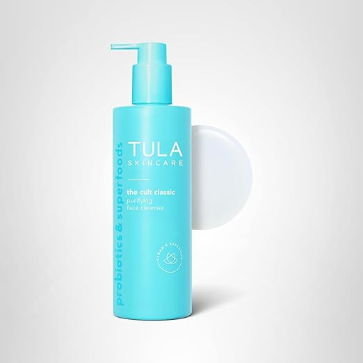 TULA Skin Care Cult Classic Purifying Face Cleanser - Gentle and Effective Face Wash, Makeup Remo... | Amazon (US)
