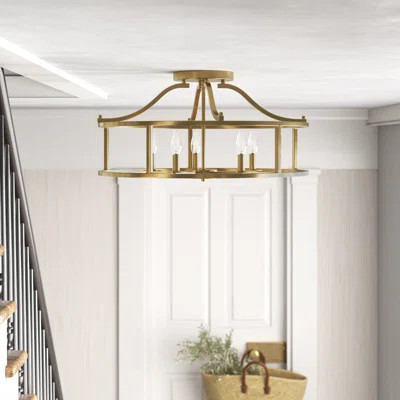 Maris 5 Light Semi Flush Mount | Wayfair North America