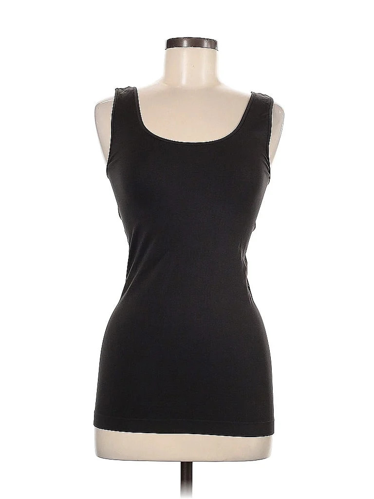 Skinny Tee Tank Top Black Strapless Tops - Used | ThredUp
