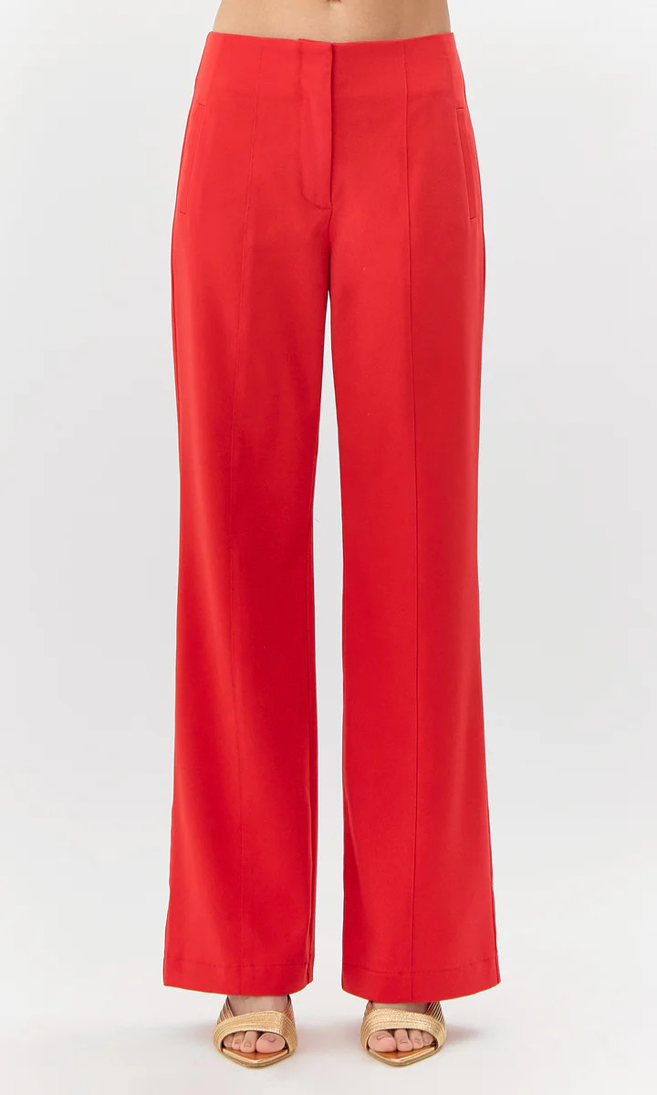 Selene High Waist Front Seam Trousers | Greylin Collection | Women's Luxury Fashion Clothing 