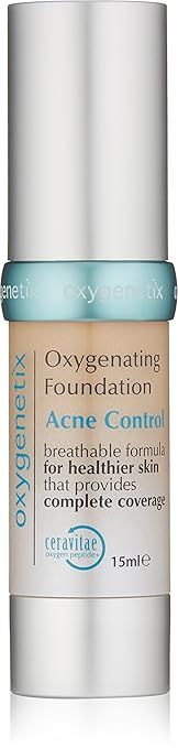 Oxygenetix Acne Control Oxygenating Foundation, Beige | Amazon (US)