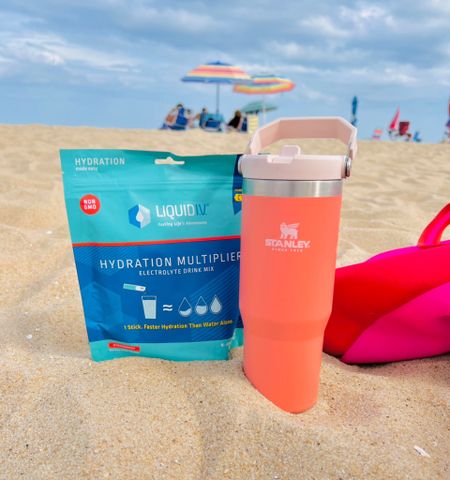 Grab your Liquid I.V. for those summer beach trips!! It’s an Amazon Prime deal too! Shake it up in your Stanley tumbler and stay hydrated all day ☀️🌊

#amazon #primeday 

#LTKSeasonal #LTKxPrimeDay #LTKunder50