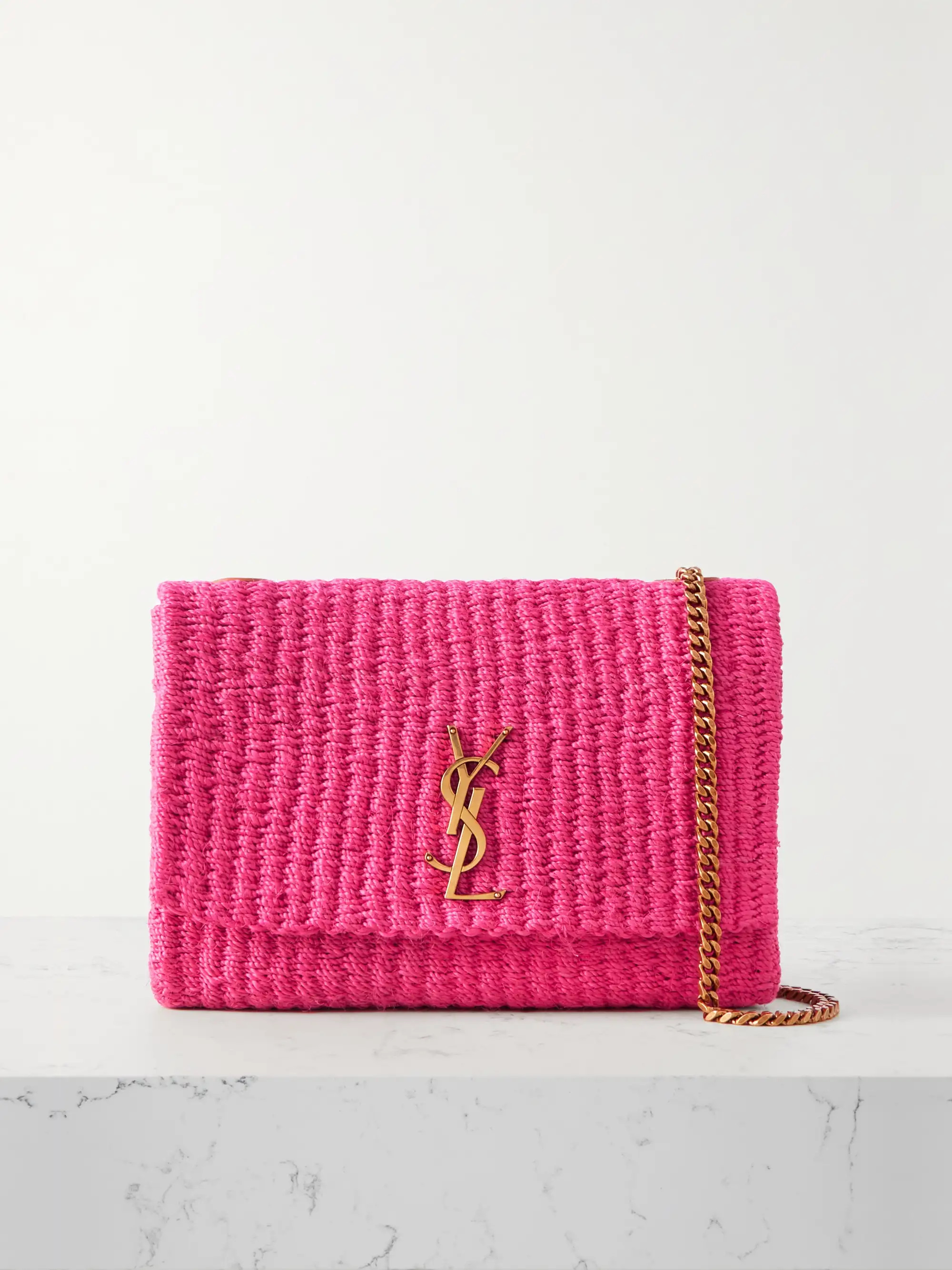 Kate medium raffia shoulder bag | NET-A-PORTER APAC