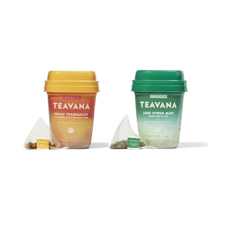 Teavana Medicine Ball Tea Bundle with Teavana Jade Citrus Mint and Teavana Peach Tranquility Tea Sac | Walmart (US)