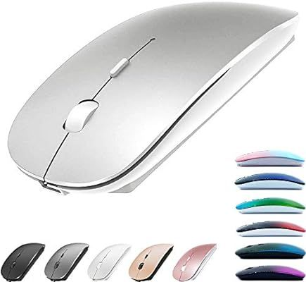 Rechargeable Bluetooth Mouse for MacBook pro/MacBook air/Laptop/iMac/ipad, Wireless Mouse for Mac... | Amazon (US)