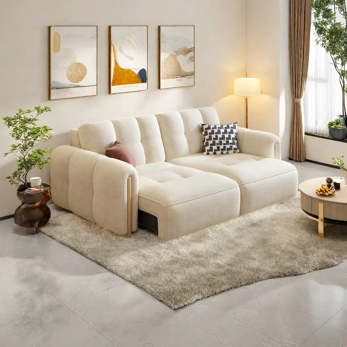 Stylish Minimalist Style Electric Sofa | Wayfair North America