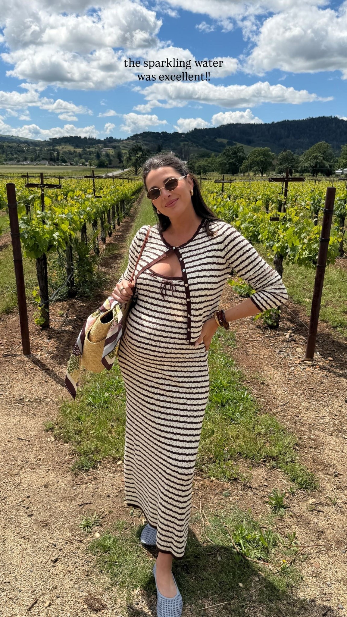 the sparkling water was excellent!!

Spring summer set maxi dress cardigan vacation. 

#LTKTravel #LTKootd #LTKBaby