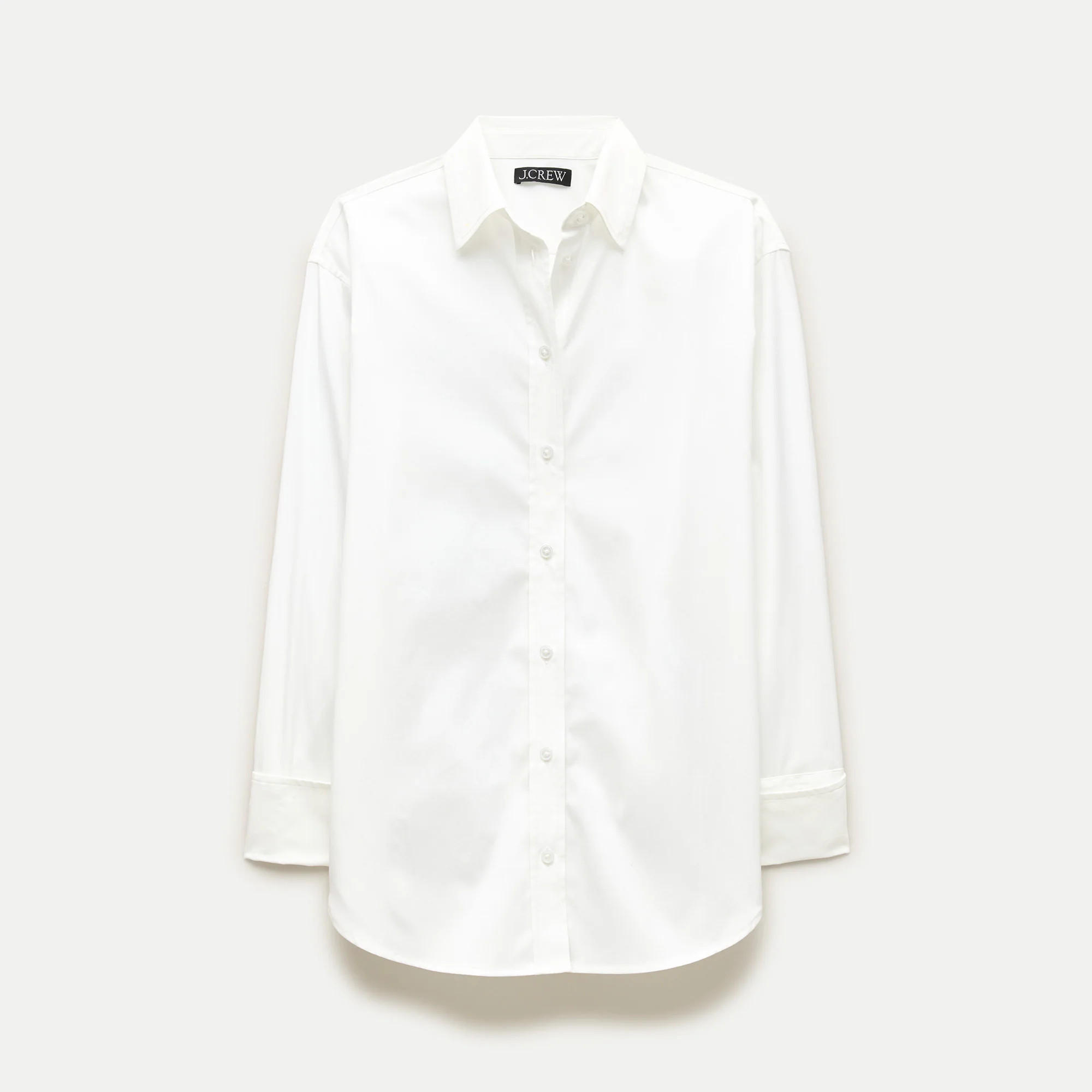 Esme relaxed-fit button-up shirt in Greenwich poplin | J. Crew US