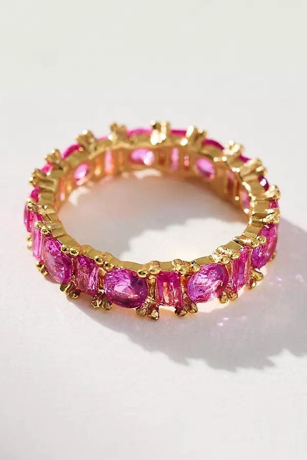 Crystal Stone Stacking Ring | Anthropologie (US)