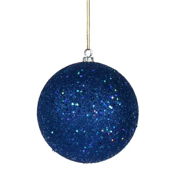 Drilled Cap Sequin Ball Ornament | Wayfair North America