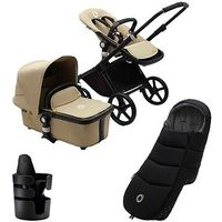 Bugaboo Fox Cub 3 Piece Bundle Beige | Boots.com