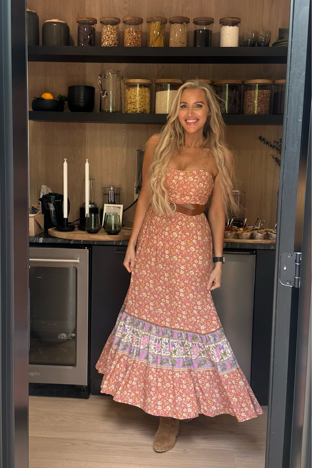 Got to tour HGTVs Smart House today and this is the perfect summer dress! Size : XS

#LTKhome #LTKFestival #LTKstyletip