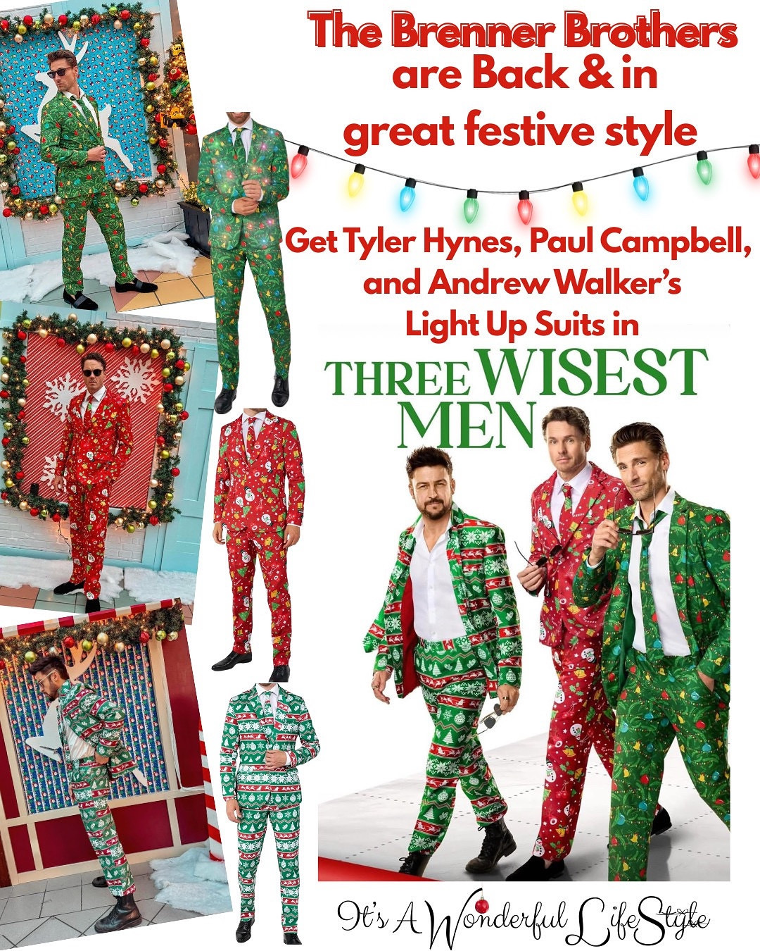 The Brenner Brothers are back and sleighing in full festive style! 🎄✨ Catch their holly-jolly holiday suits in action in the 3rd “Three Wisest Men” movie on the Hallmark Channel — trust me, these looks are tree-mendously good!

#LTKMens #LTKHoliday #LTKSeasonal