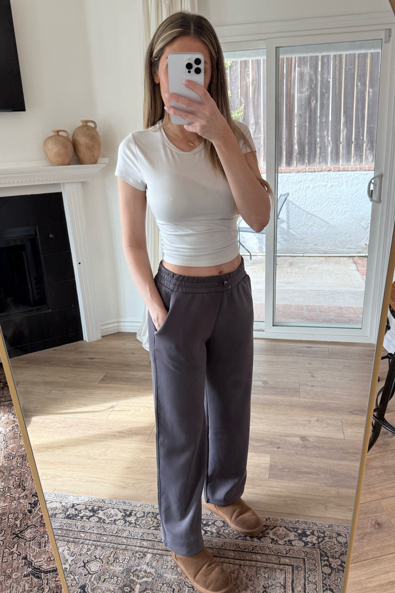 These Amazon high waist lounge pants are so good! They are fleece lined and flared with pockets I’m in a size small it has an adjustable waist band. This color is Charcoal 



Lounge pants, sweats, Amazon, pajamas, comfy, comfortable, workout wear 

#LTKFindsUnder50 #LTKStyleTip #LTKFindsUnder100