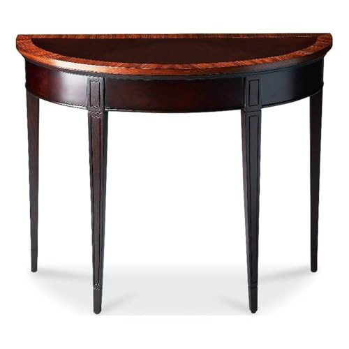 Butler Specialty Company Hampton Demilune Wood Console Table - Cherry Nouveau | Amazon (US)